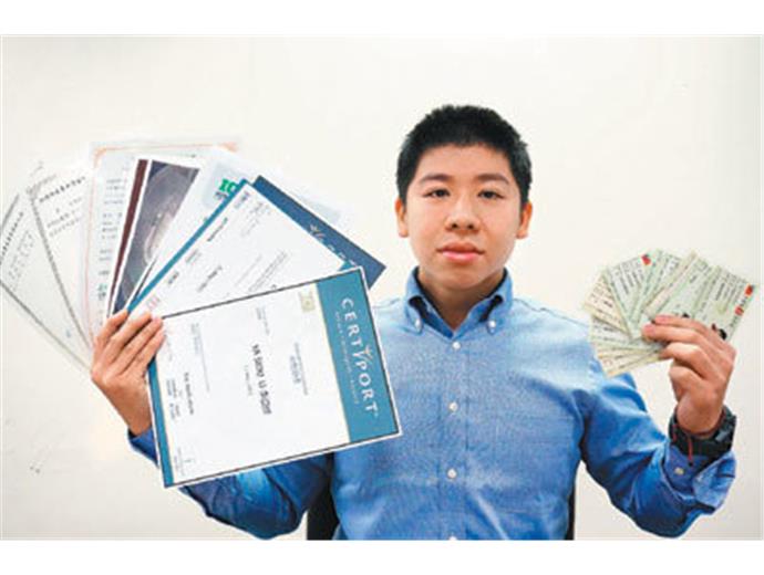 證照達人：大學四年考滿20張證照