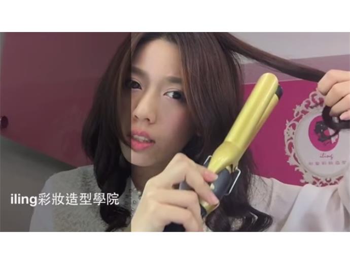 如何輕鬆捲出美麗的雜誌風格的蓬鬆髮型