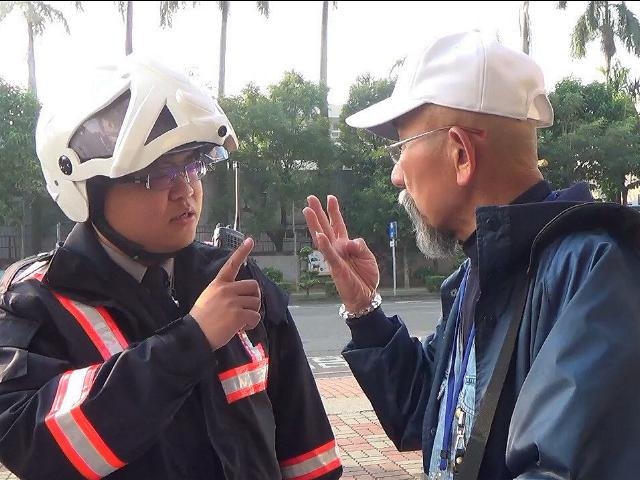 嘉義市警員助日本遊客
