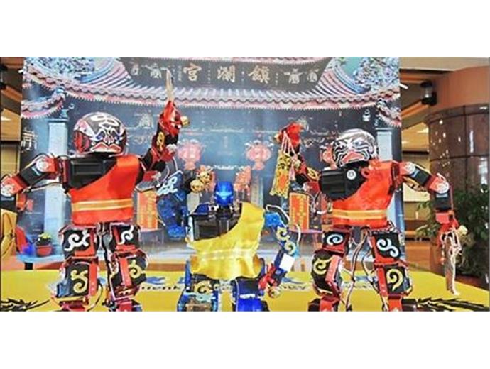 機器人跳八家將！建國科大北京拿大獎。