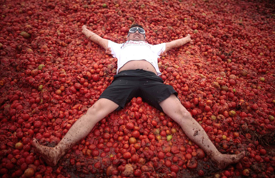 最奇葩的歡樂節日－西班牙番茄節