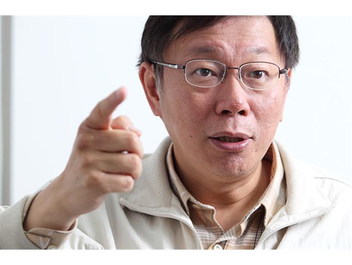 對於簡報，台北市長柯文哲：你該丟掉3種習慣