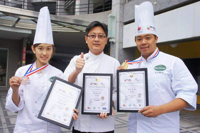 烹飪比賽 台灣學生國際爭光